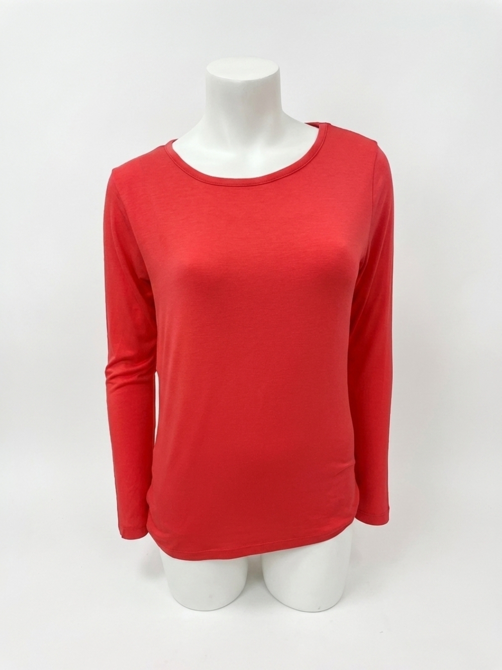 NEW FRENCH KYSS scoop top in coral